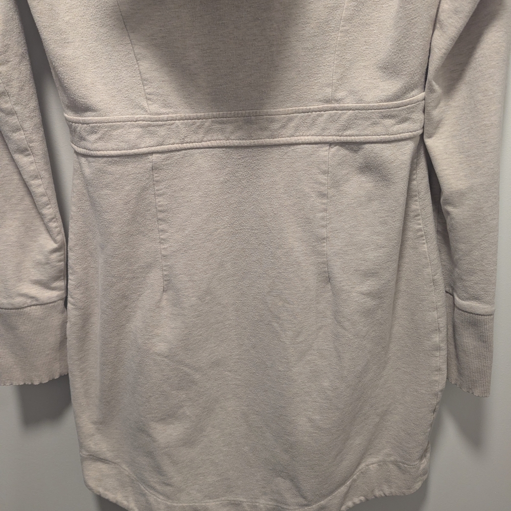 Athleta Heathered Sans Power Down Long Sleeve Dress Size Small - Picture 6 of 6
